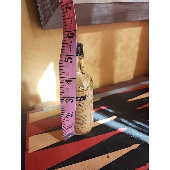 1957 Vintage ABSORBINE JR Bottle with Paper Label EMPTY USED with‎ Cap - Picture 6 of 6